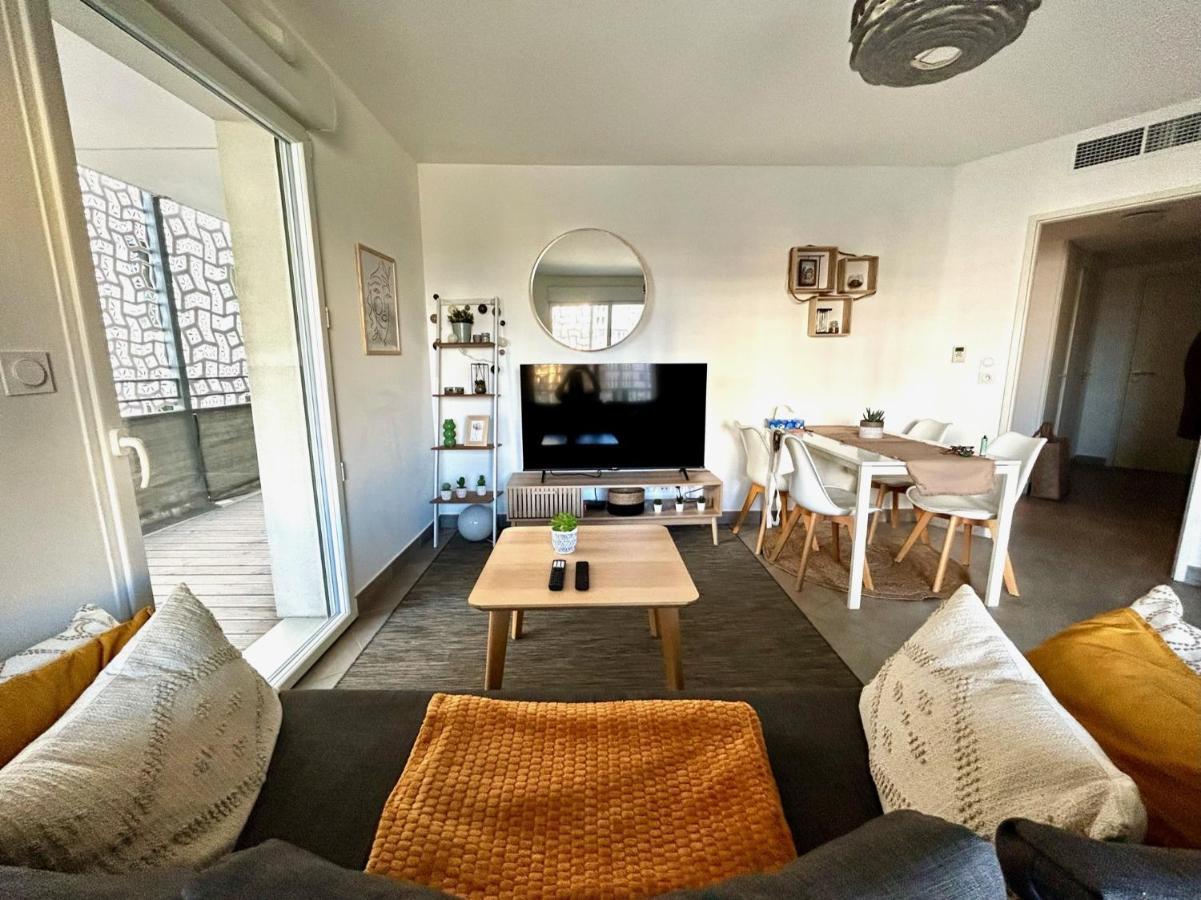 Appartement Cosy - Port Marianne - Garage Sous Sol Montpellier Buitenkant foto